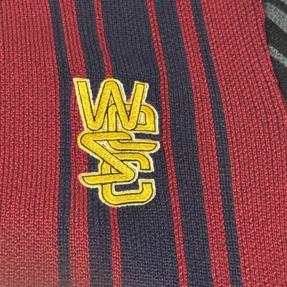 Wesc Multicolor Striped Men's Sweater Unisex Men Large Women X-Large - Picture 2 of 7